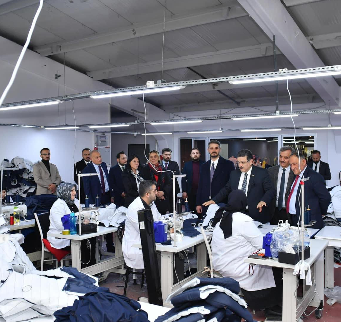TRABZON BÜYÜKŞEHİR BELEDİYE BAŞKANI AHMET METİN GENÇ'TEN FABRİKAMIZI ZİYARET